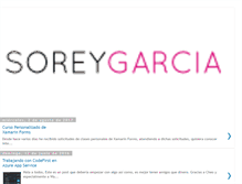 Tablet Screenshot of blog.soreygarcia.me